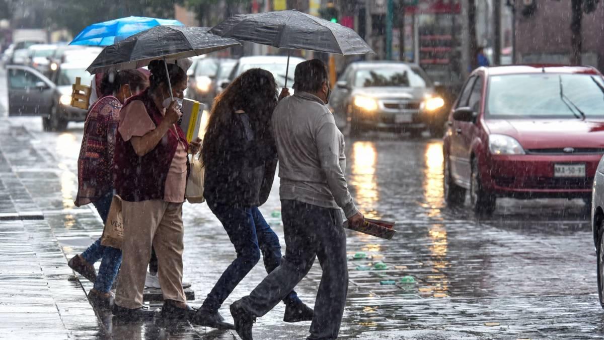 Clima CDMX: Prevén lluvias fuertes en la tarde y noche de este sábado en la capital