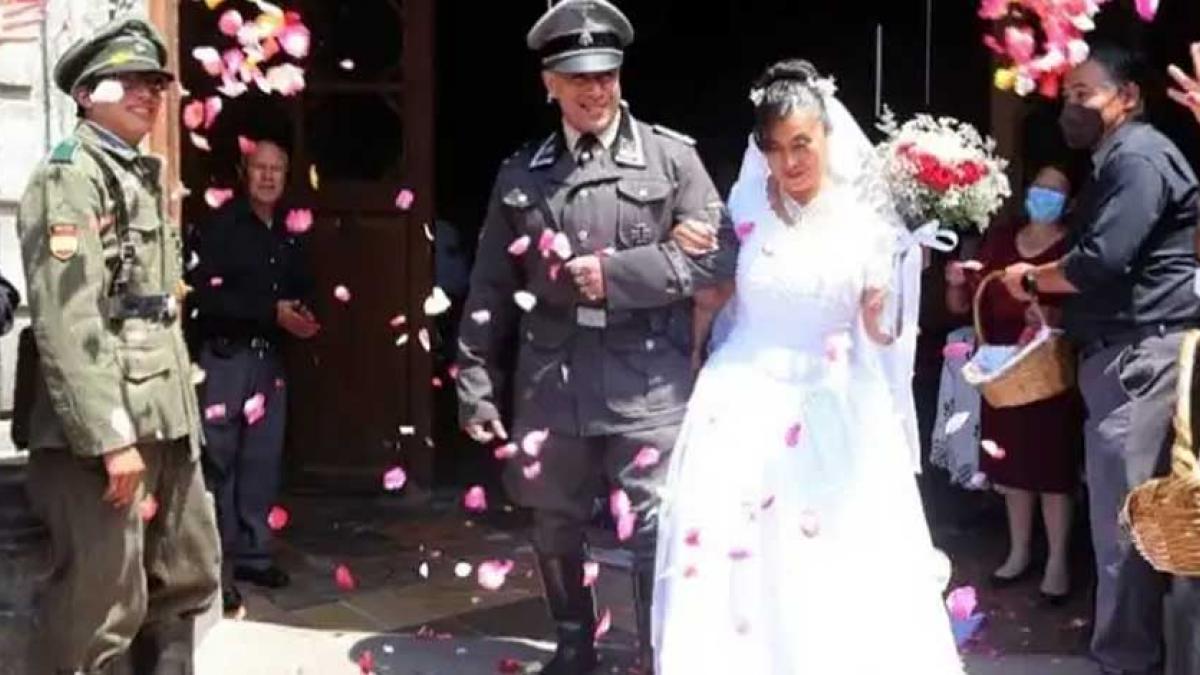 Boda con temática nazi en Tlaxcala desata polémica y se vuelve viral