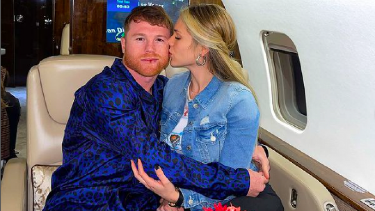 FOTOS: "Canelo" Álvarez y Fernanda Gómez presumen sus lujosos asientos para ver a LeBron James y los Lakers