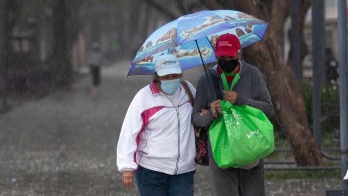 ¡Saca el paraguas! Activan alerta amarilla por lluvias fuertes en ocho alcaldías de la CDMX