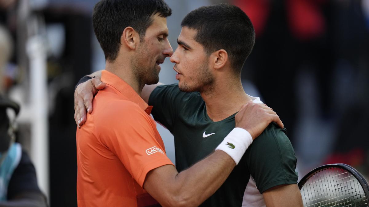 Roland Garros: Novak Djokovic y Carlos Alcaraz se enfrentarán en semifinales del Abierto de Francia