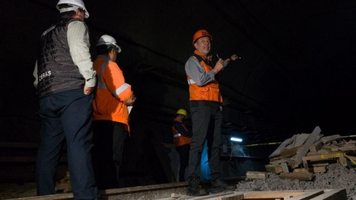 Túnel, con avance de 22% en rehabilitación