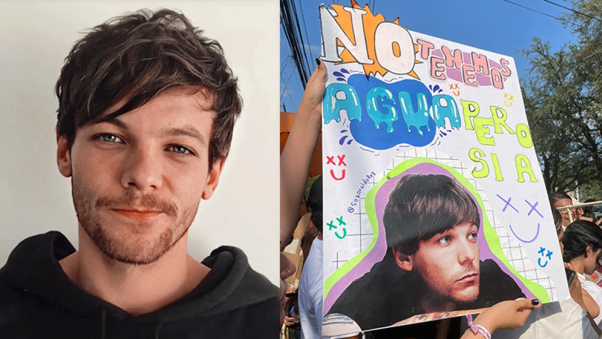 Louis Tomlinson llega a México y sus fans desatan el caos en Monterrey (VIDEOS)