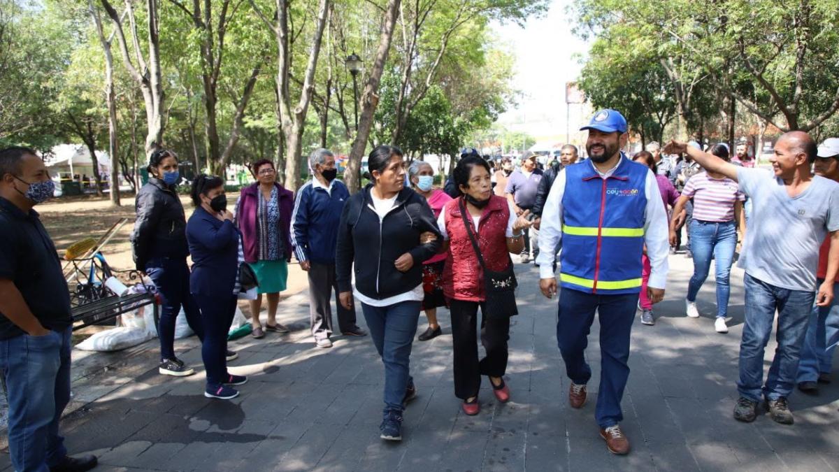 Coyoacán realiza jornada de servicios urbanos, sociales y culturales en la alcaldía