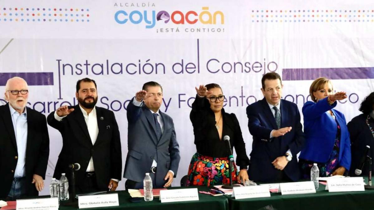 Instalan el Consejo de Desarrollo Social y Fomento Económico en Coyoacán