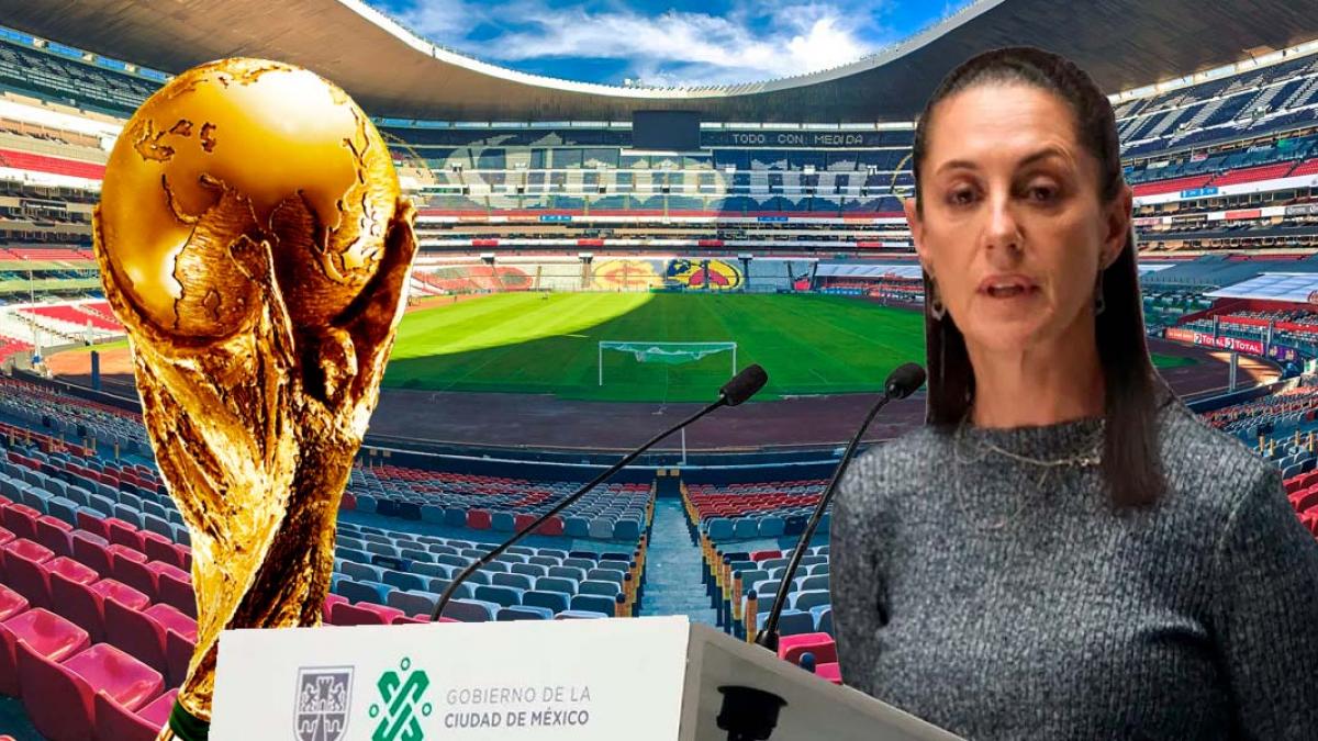 Claudia Sheinbaum celebra que CDMX será sede de la Copa del Mundo 2026