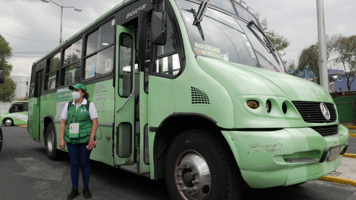 Van 872 unidades de transporte concesionado sancionadas en CDMX