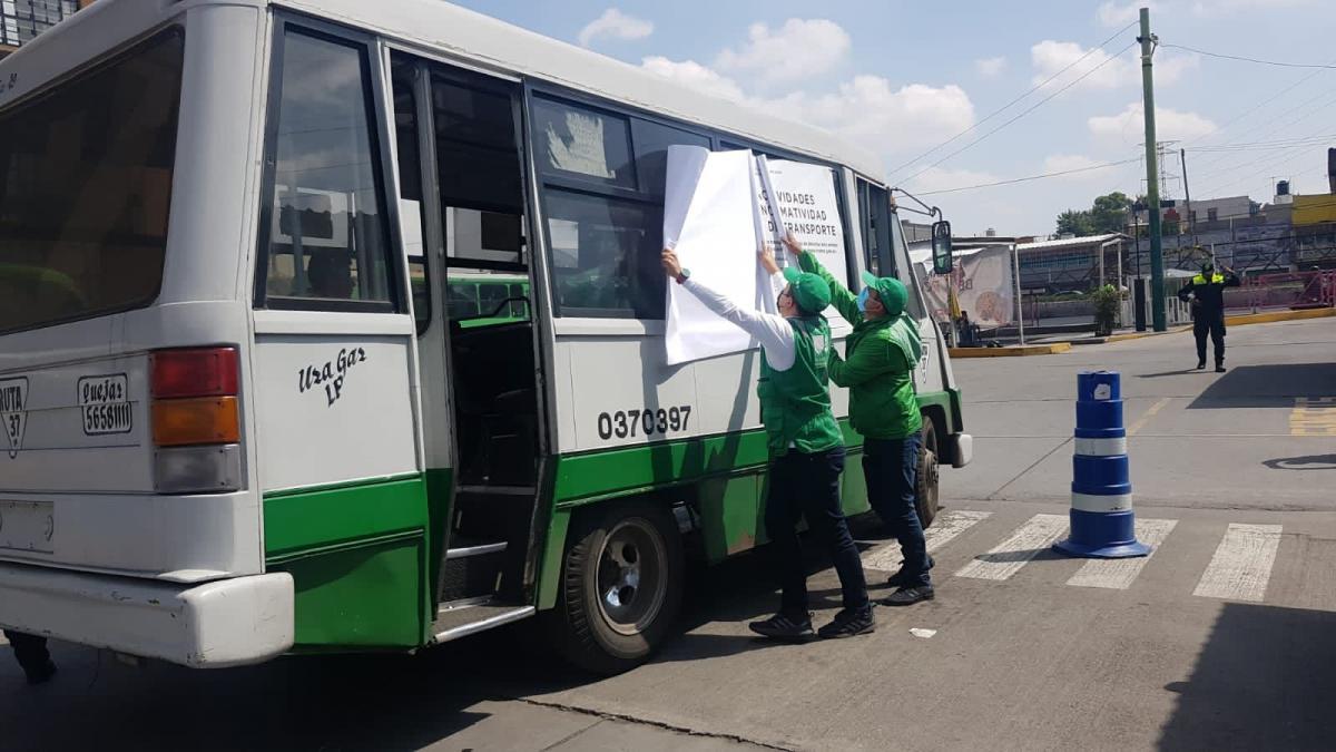 En tercer día de operativos, suman 185 unidades del transporte público concesionado suspendidas en CDMX