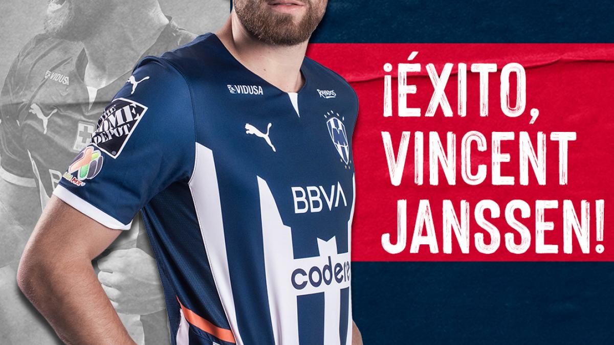 ​MONTERREY: ¡SE VA! Rayados hace oficial la salida del delantero Vincent Janssen