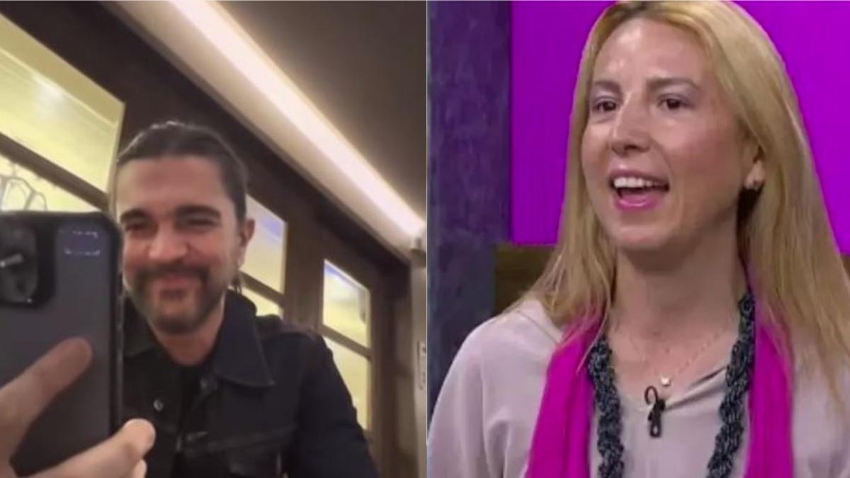 Juanes se burla de Mafe Walker, mujer que "habla alienígena" (VIDEO)