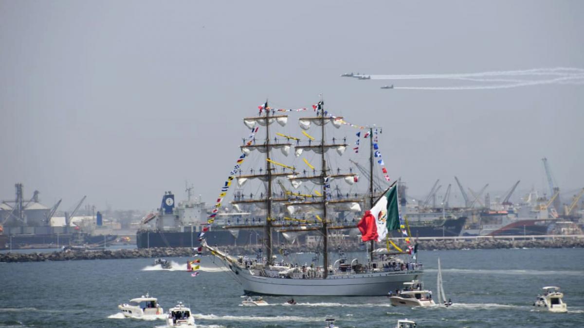 Veleros de AL participan en festival en Veracruz