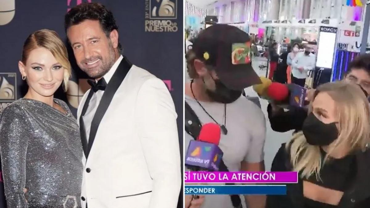 Irina Baeva regaña a Gabriel Soto frente a las cámaras: "¡No digas!"