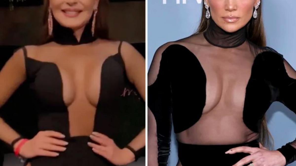 Gabriela Spanic le roba el look a Jennifer Lopez y la celebran: "no hay comparación"