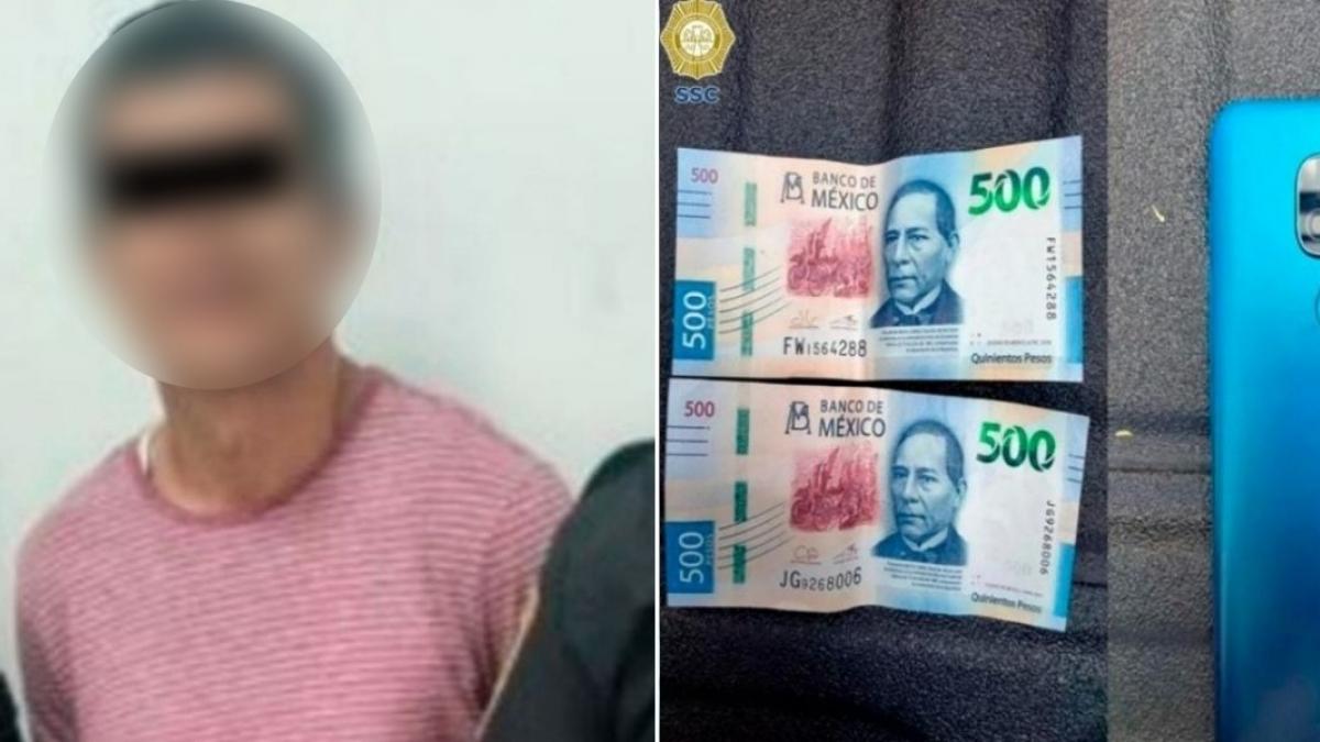 Detienen a exconvicto por robar un celular y mil pesos; cuenta con 4 ingresos a la cárcel