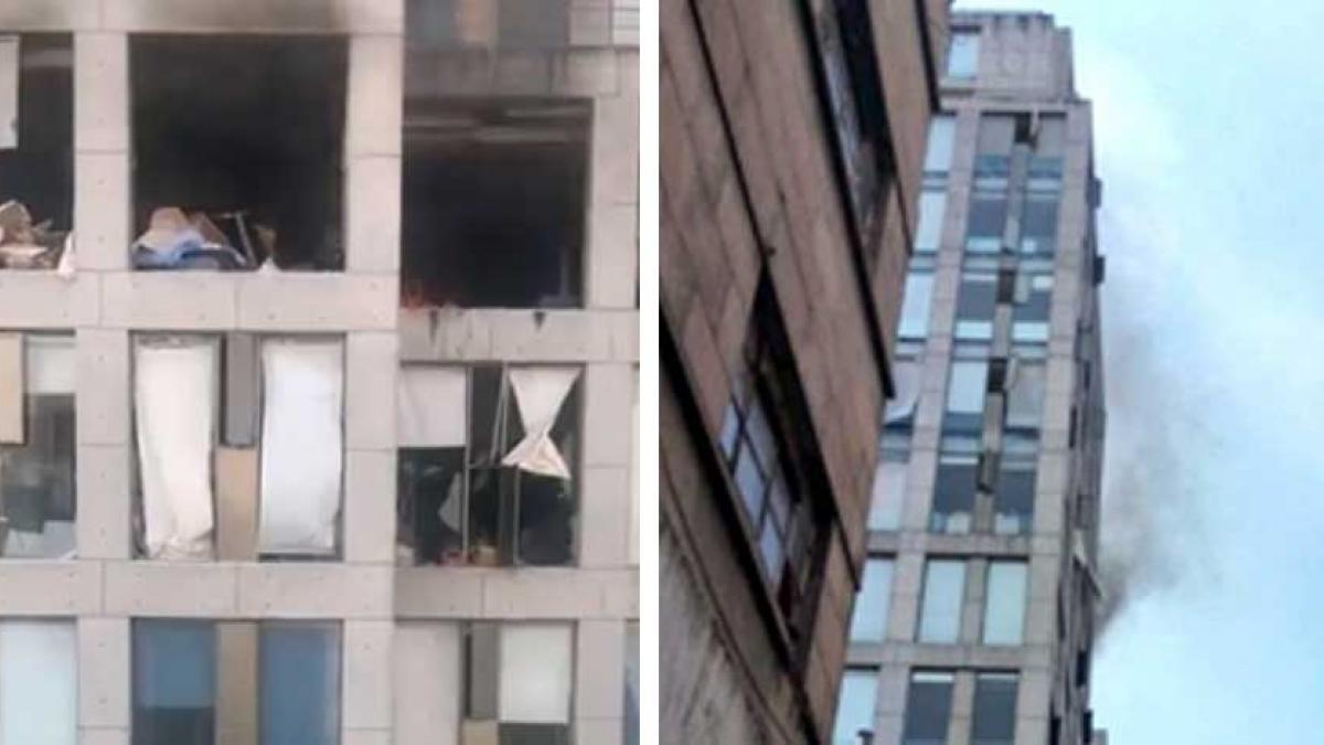 Reportan lesionados por explosión en edificio del Centro Histórico, en la CDMX (FOTOS)