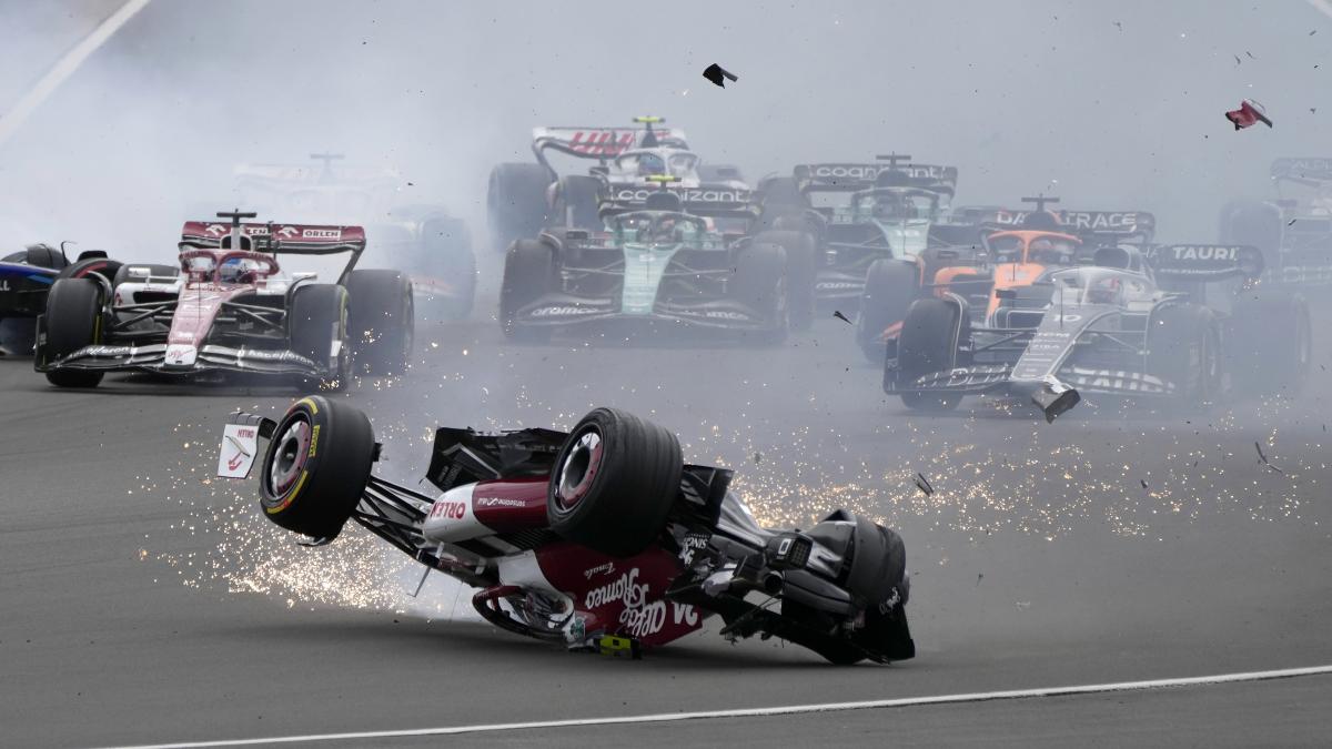 F1 | GP de Gran Bretaña: Guanyu Zhou envía emotivo mensaje tras su terrible accidente en Silverstone