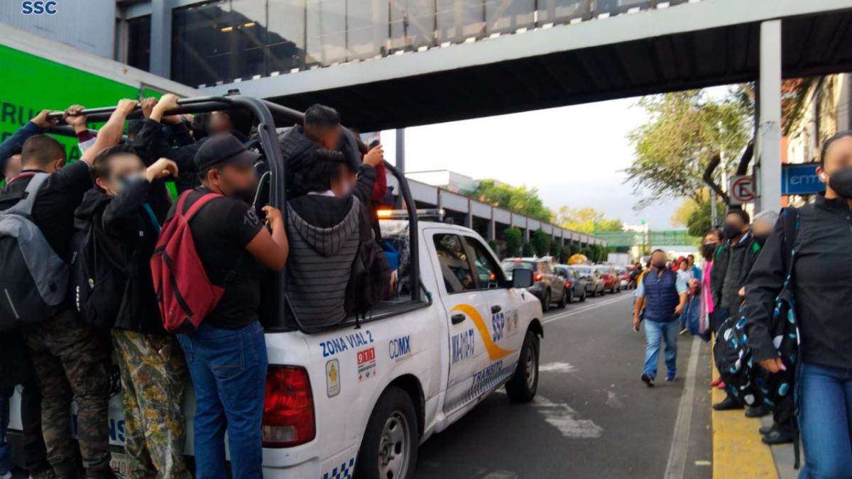 Fiscalía capitalina investiga corto circuito en L2 del Metro; desalojo de pasajeros genera caos