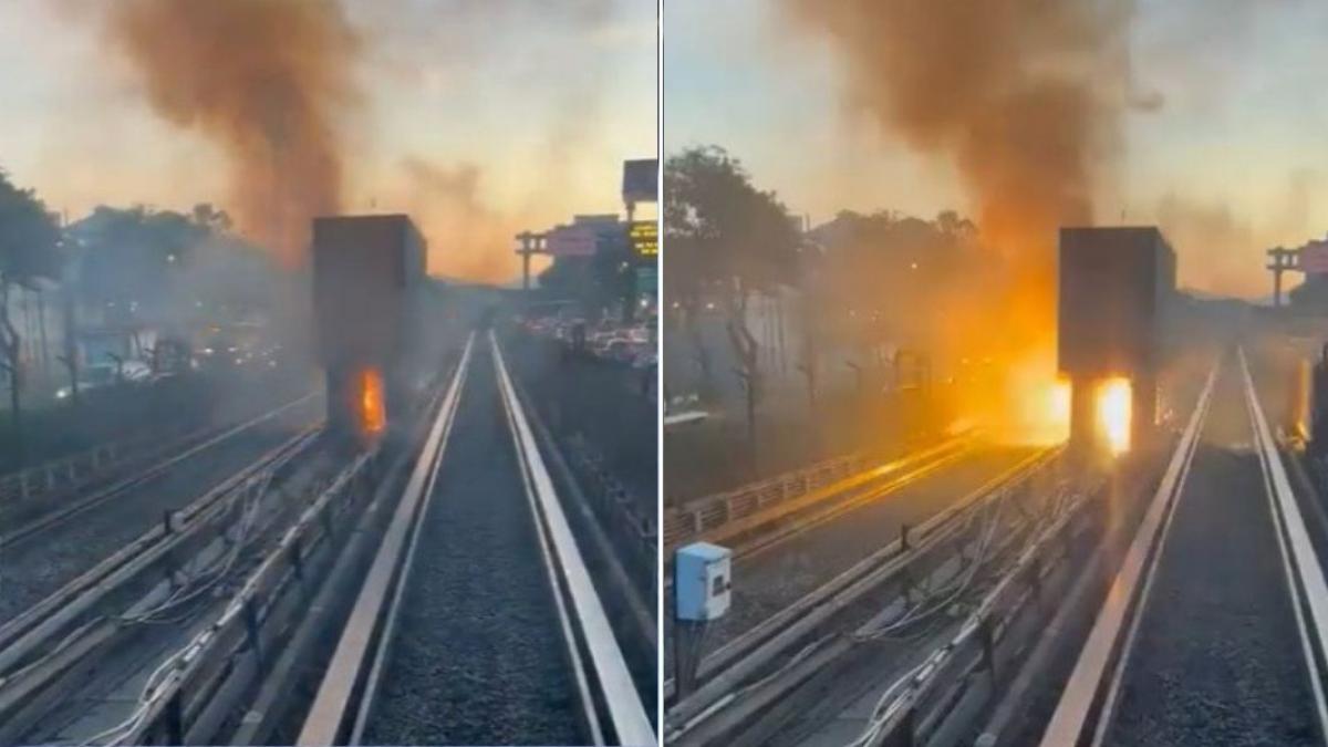 Metro CDMX: Así fue el incendio por el cual suspendieron el servicio en la Línea 2 (VIDEO)