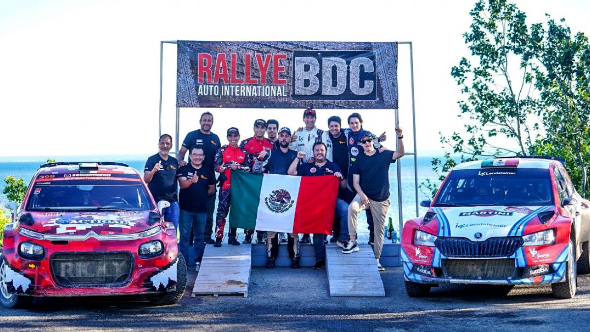 El mexicano Ricardo Cordero se lleva el FIA NACAM Rally en Canadá