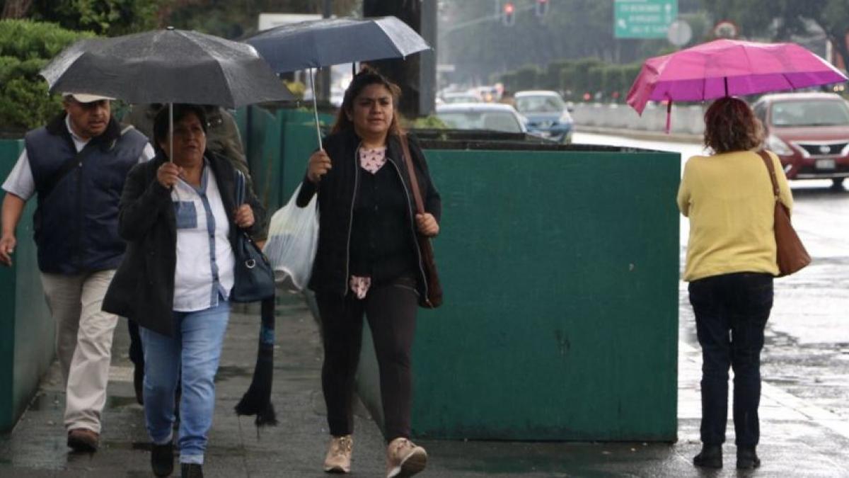 Activan Alerta Amarilla por lluvias y posible caída de granizo en toda la CDMX