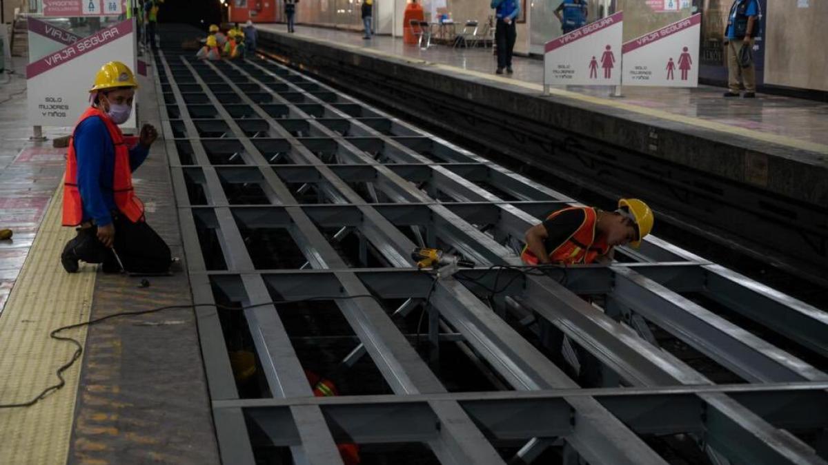 Sheinbaum descarta riesgos en L1 del Metro tras obras de modernización; "estructuras son seguras", afirma