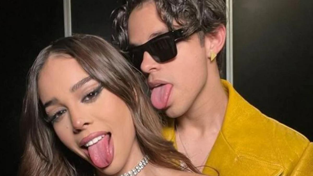 Danna Paola ya presume a Alex Hoyer sin pena: "Somos muy buenos novios"