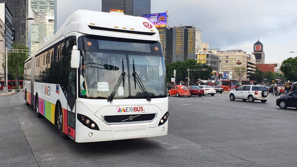 ¿Mexibús en el Centro Histórico? Suman 10 unidades al transporte de apoyo por cierre de L1 del Metro