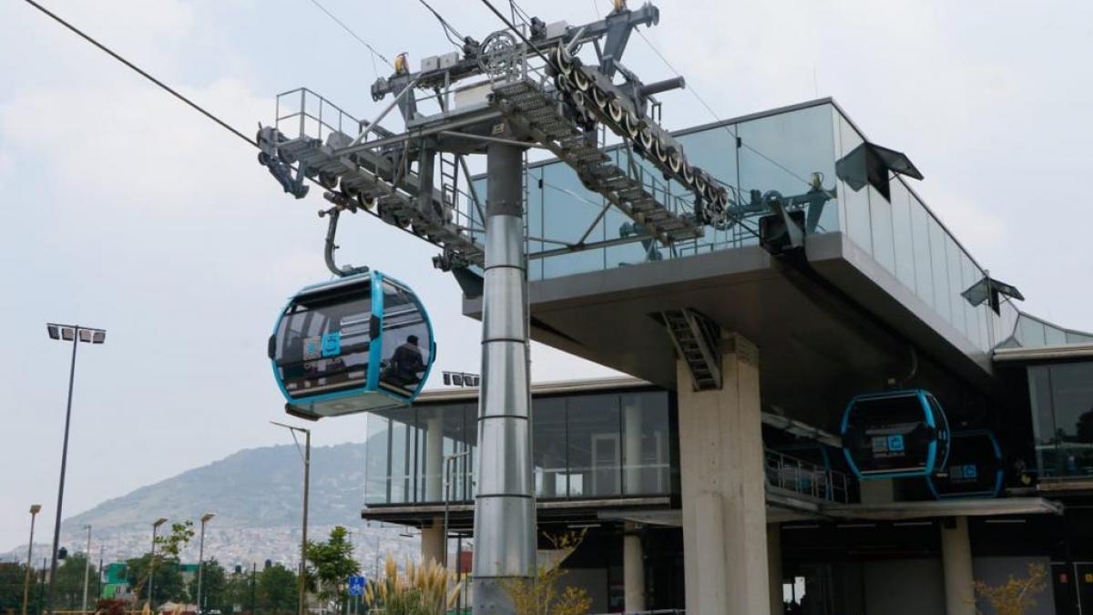 Línea 1 del Cablebús celebra su primer año en servicio; la gente lo ha hecho "un sistema propio"