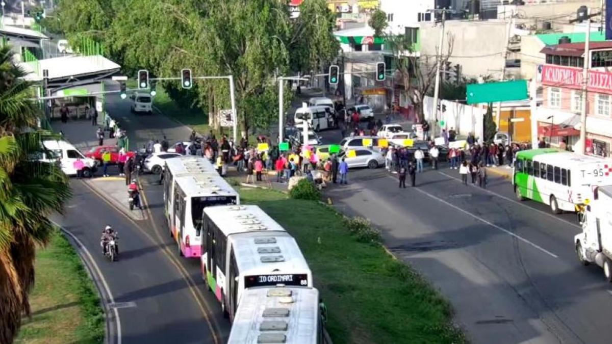 Bloquean Avenida Central para exigir localización de menor de 12 años sustraída por medio del juego Free Fire