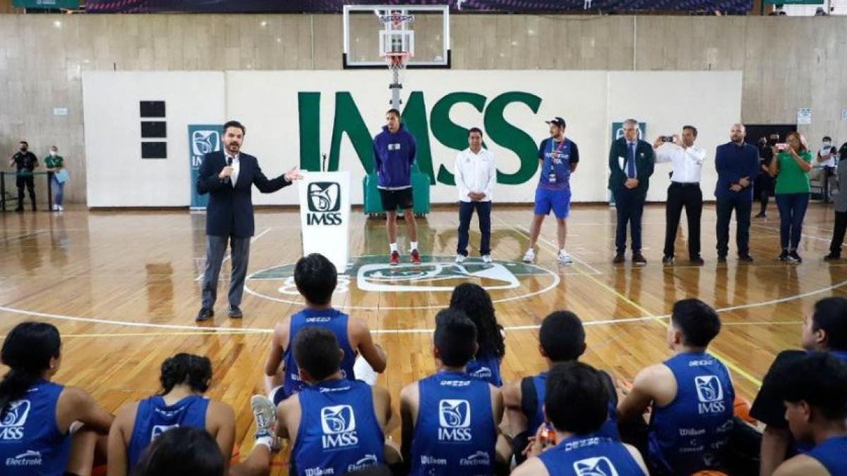 IMSS inaugura primera Clínica de Basquetbol de Alto Rendimiento para impulsar talentos