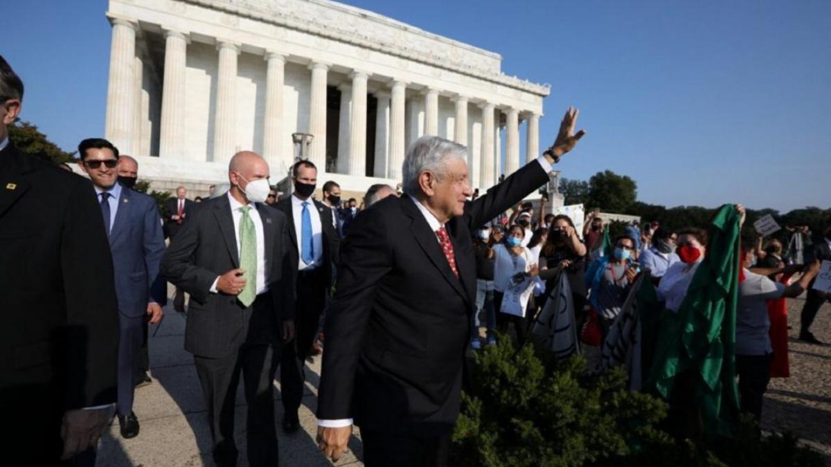 En Washington, AMLO se reúne con empresarios de México y EU