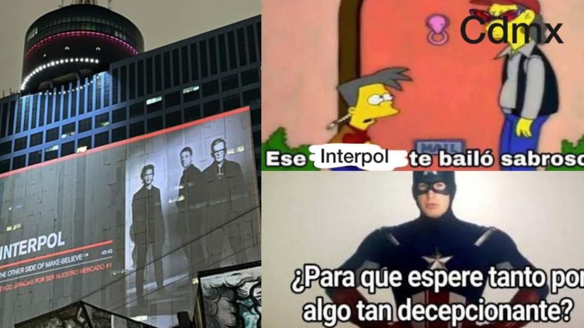 Interpol decepciona a fans con su "gran anuncio" y desata los MEMES