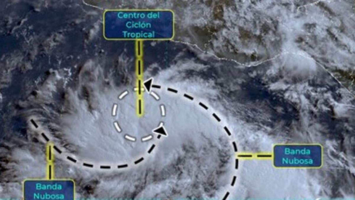 Se forma depresión tropical Seis-E en el Océano Pacífico