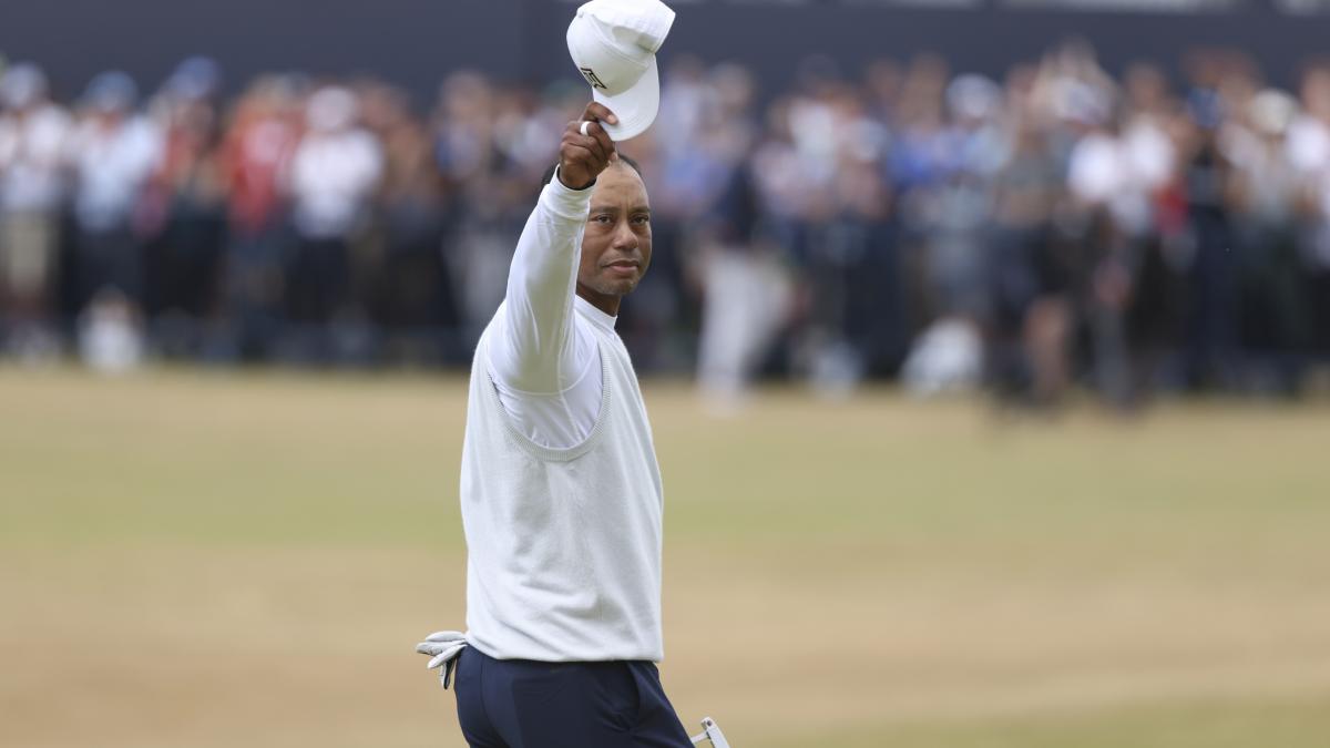 VIDEO: Tiger Woods y su emotiva despedida del Abierto Británico en medio de lágrimas