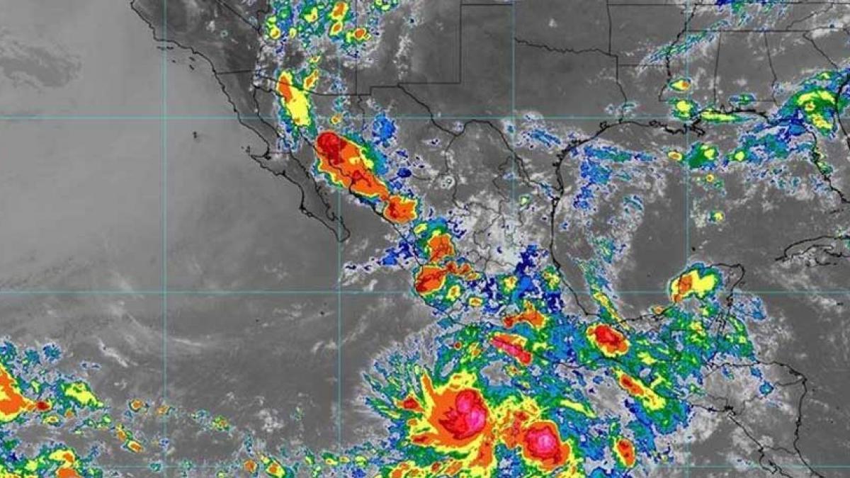 Tormenta Tropical “Estelle” dejará lluvias intensas en al menos 4 entidades del país