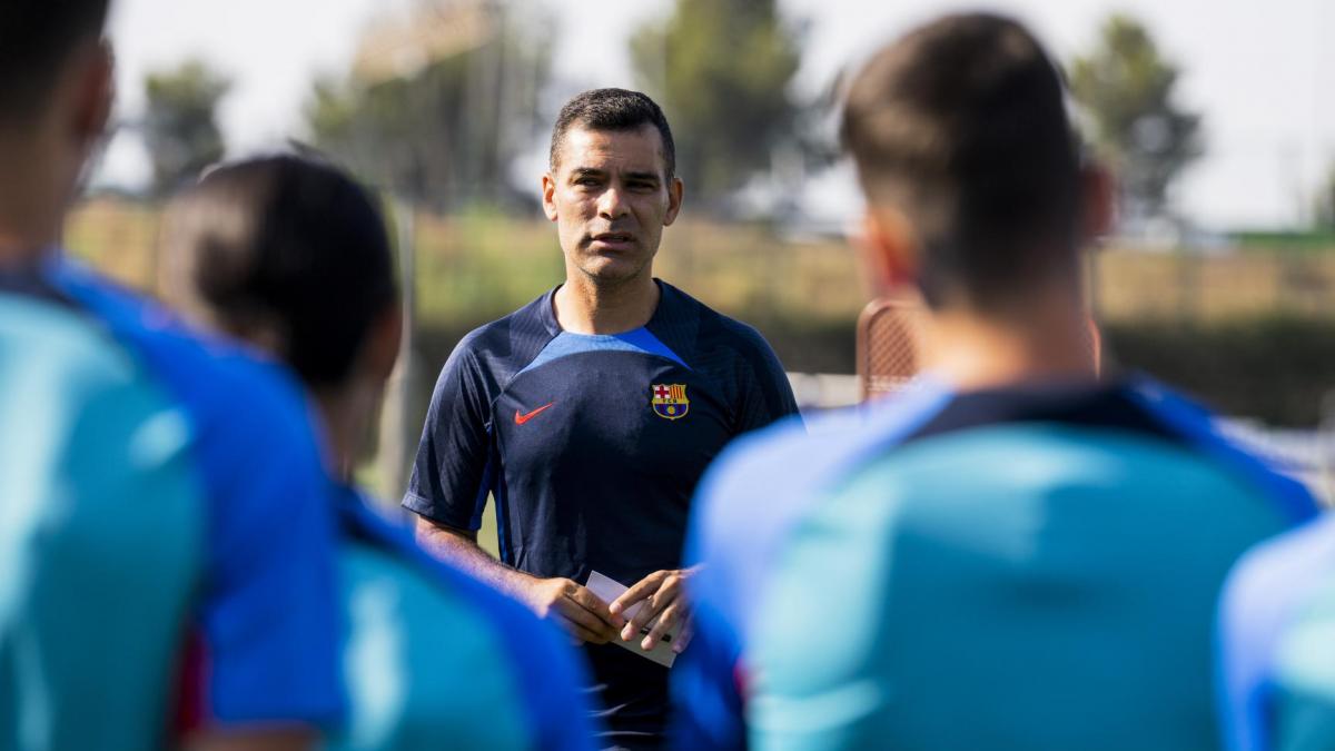 VIDEO: Rafa Márquez y su histórico primer entrenamiento al mando del Barcelona B