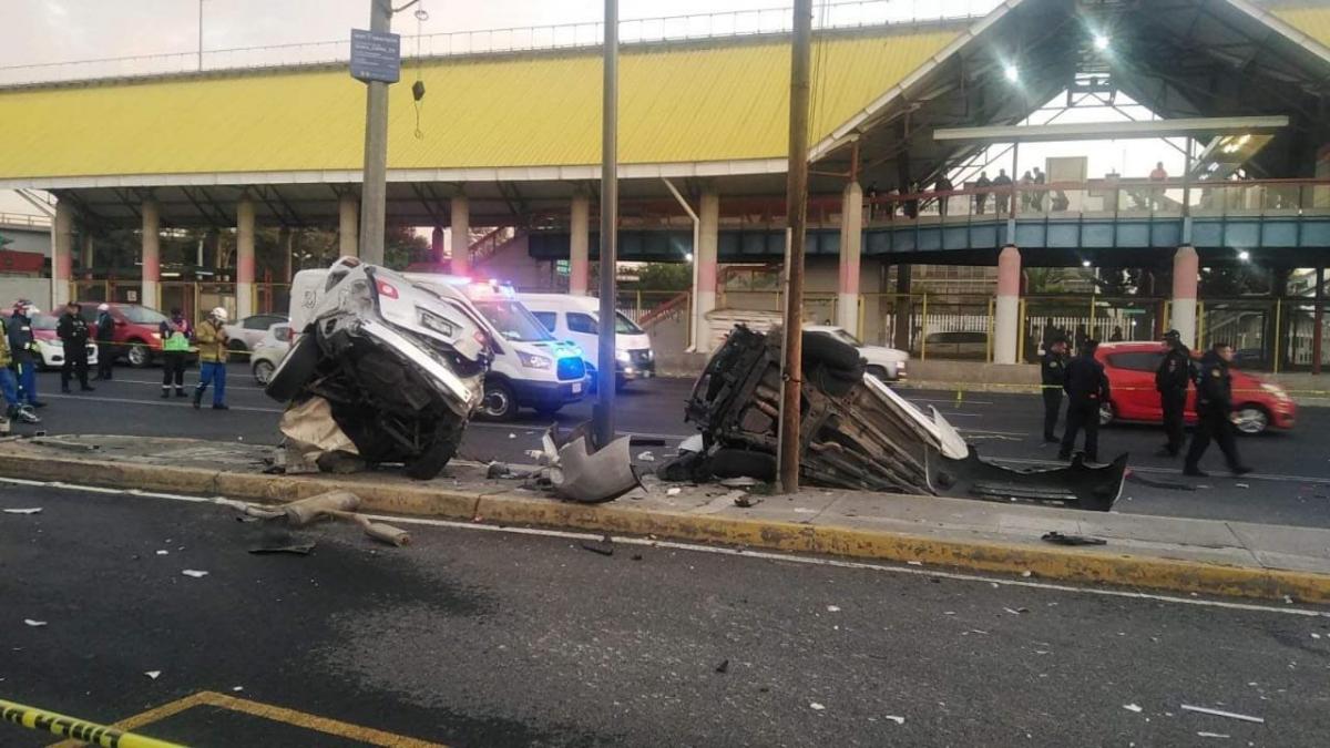 Mueren dos jóvenes en accidente vial sobre avenida Oceanía