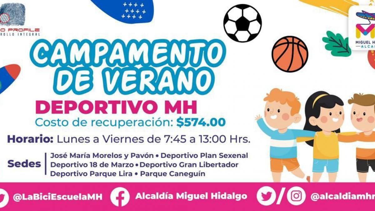 Alcaldía Miguel Hidalgo alista cursos de verano para vacaciones