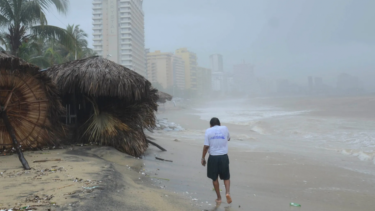 Se forma depresión tropical Siete-E en el Océano Pacífico