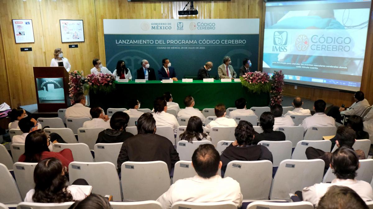 IMSS inicia programa Código Cerebro para diagnosticar y mejorar el tiempo de respuesta ante Eventos Cerebro Vasculares