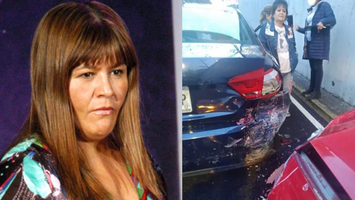 Martha Figueroa sufre accidente vial: "Me chocó duro un borracho sin licencia"