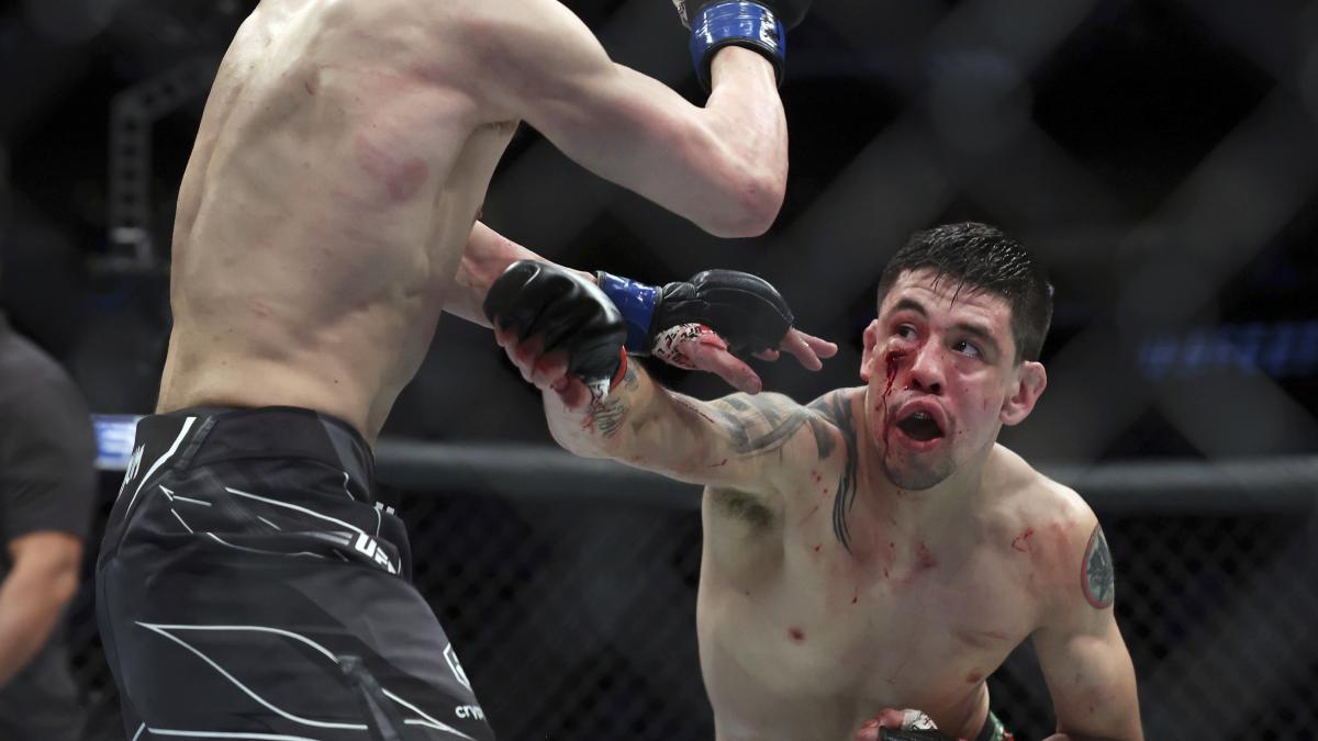 UFC 277: ¡BRUTAL! Así quedó la cara de Brandon Moreno, tras su pelea con Kai Kara-France