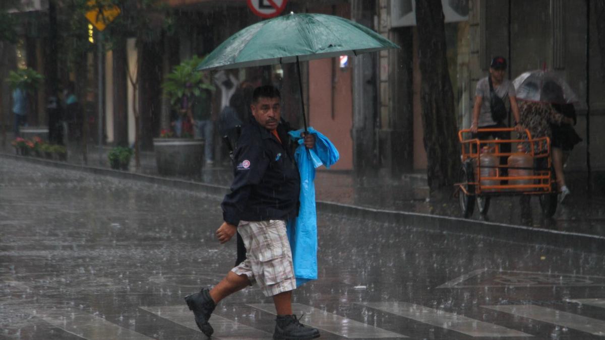 Activan Alerta Amarilla por lluvias, fuertes vientos y caída de granizo en toda la CDMX