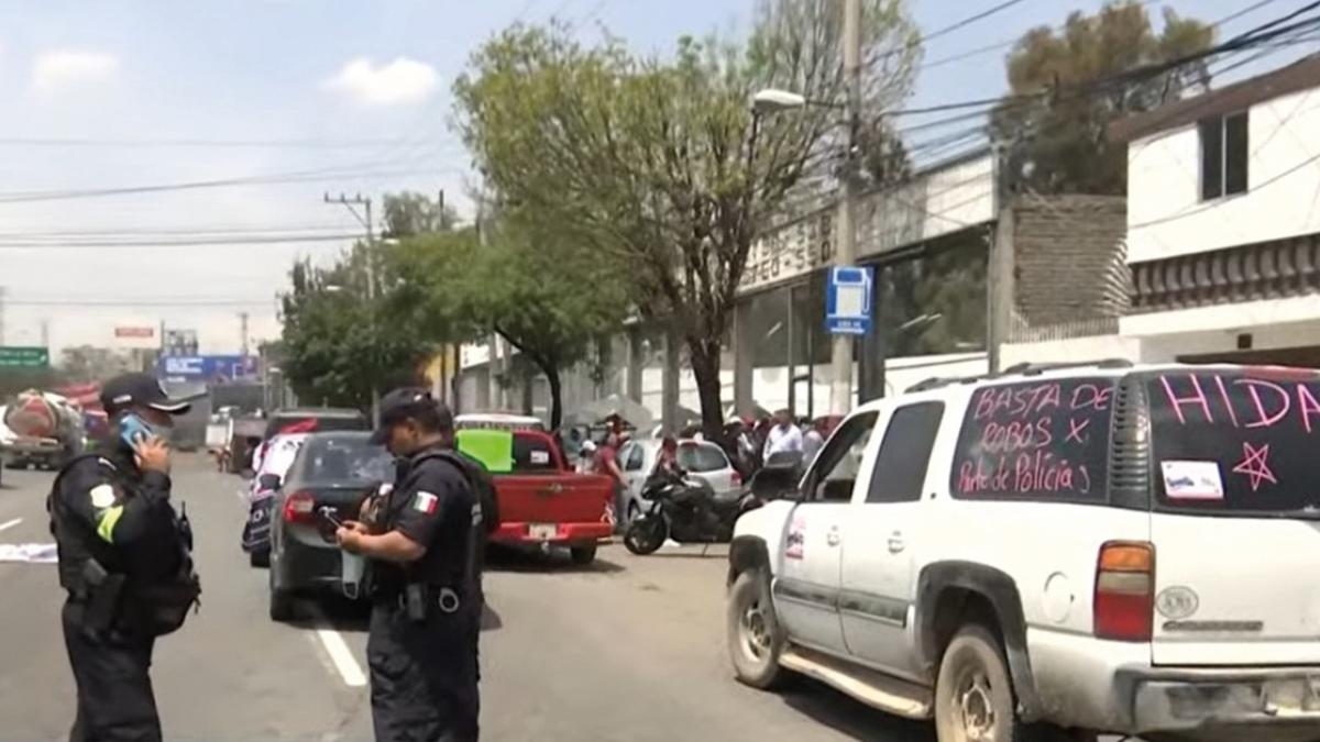 Transportistas bloquean carreteras que dan acceso a la CDMX