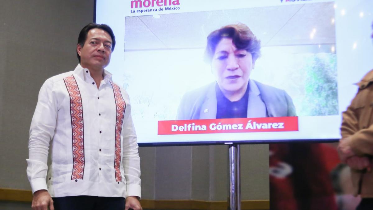 Anuncia Morena que Delfina Gómez será la candidata para el Edomex en 2023