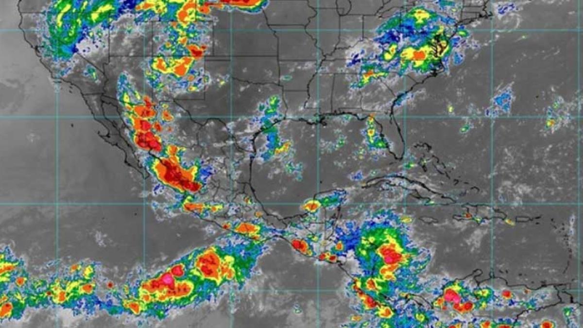 Conagua: Aumenta probabilidad de ciclón en el Pacífico en el pronóstico a 48 horas