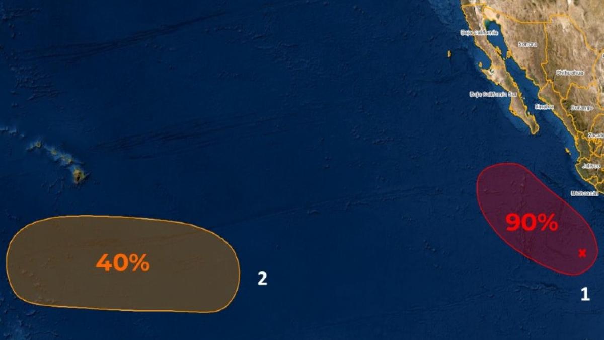 Aumenta probabilidad de ciclón en el Pacífico; Conagua vigila zona de baja presión