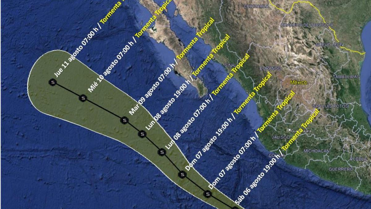 Se forma depresión tropical Nueve-E en el Pacífico; prevén evolución a tormenta "Howard"