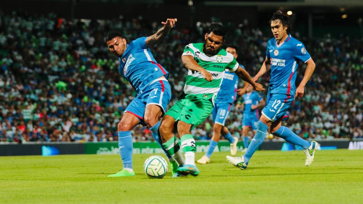 SANTOS vs CRUZ AZUL | VIDEO: Resumen, goles y resultado de la Jornada 7, Liga MX