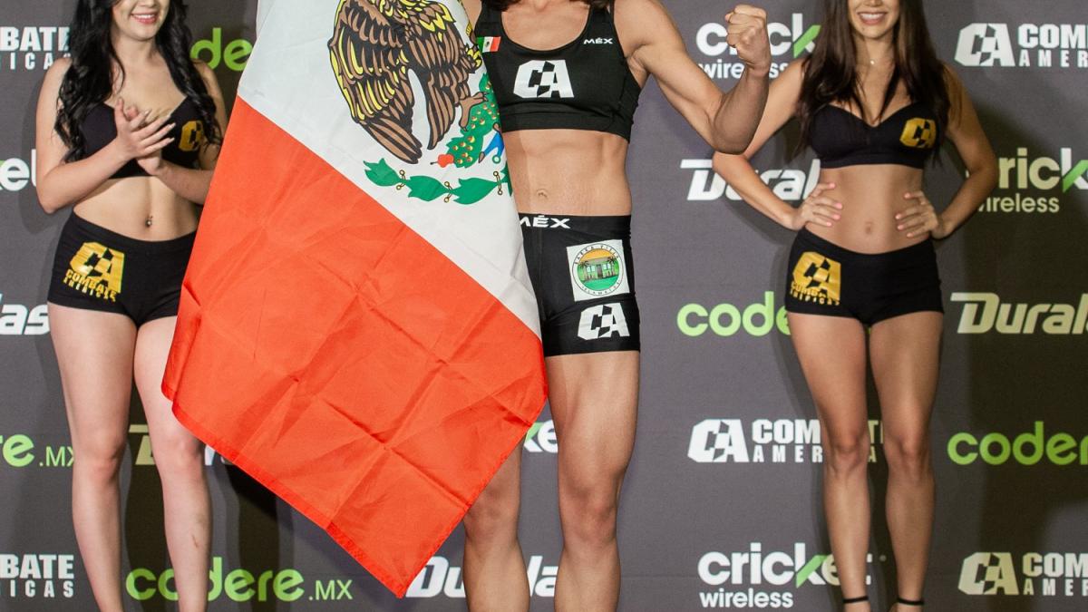 Yazmín Jáuregui, la sexta mexicana que debuta en una jaula de la UFC